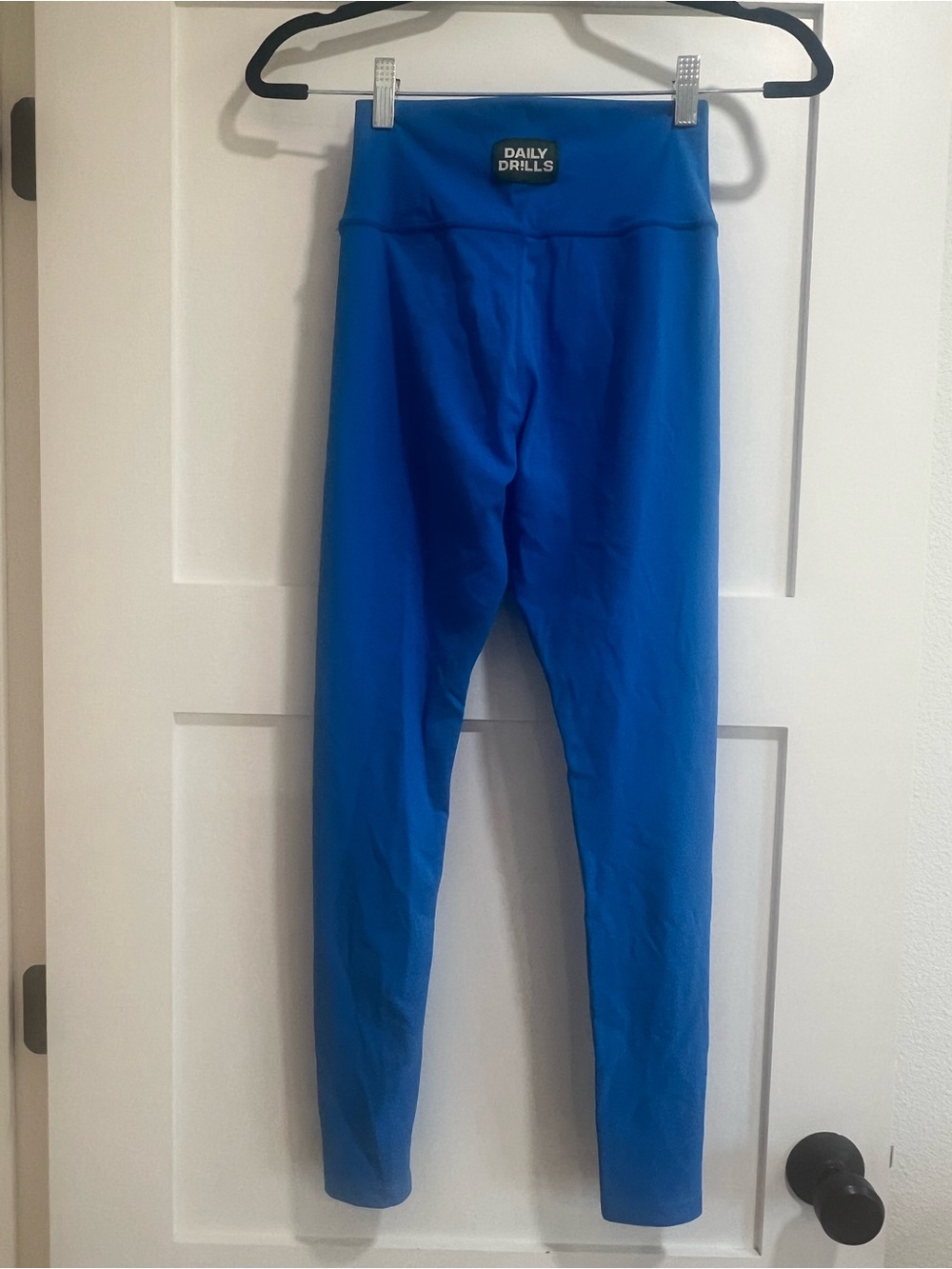 Daily Drills Vivid Blue High-Waist Leggings - Picture 2 of 4